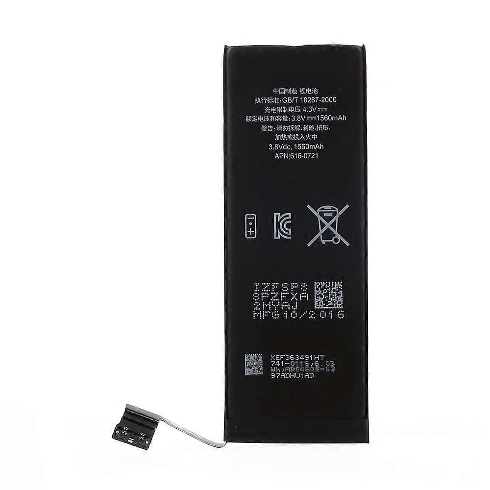3.8V 1560mAh Li-ion Battery Replacement for iPhone 5s (Without Logo)