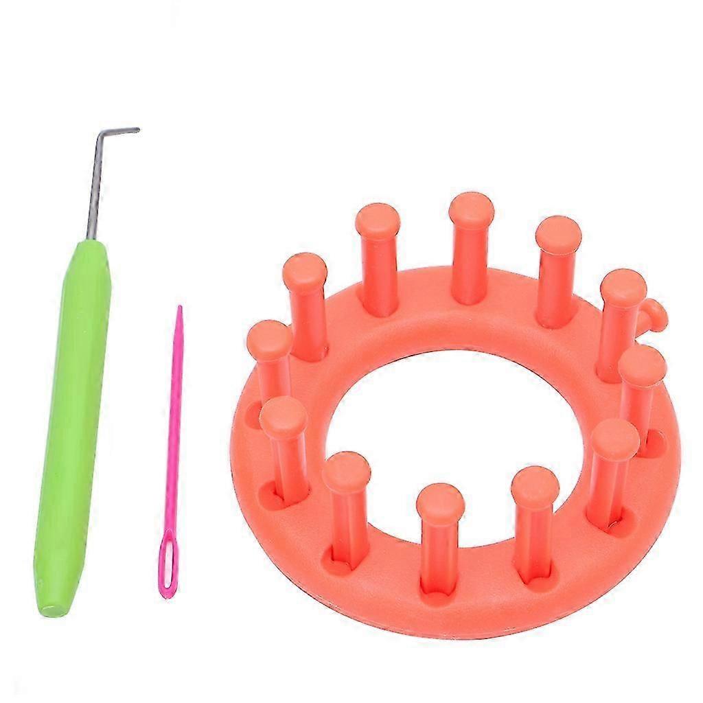 Circular Knitter Knitting Loom Needle Hook Sweater Hat Wool Making Craft Tool