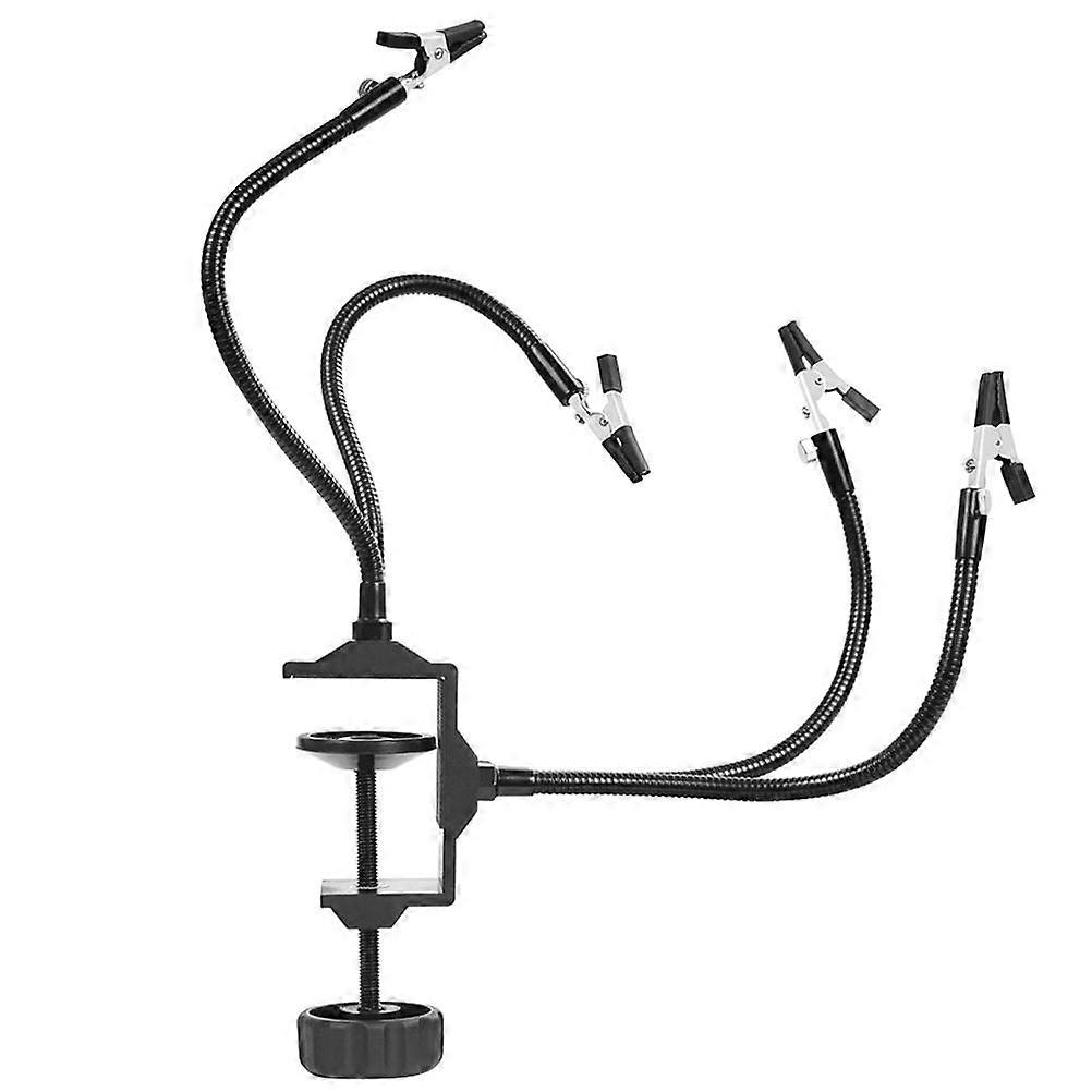 Welding Station Four-Claw Multi-Function Soldering Station 3Pcs Alloy