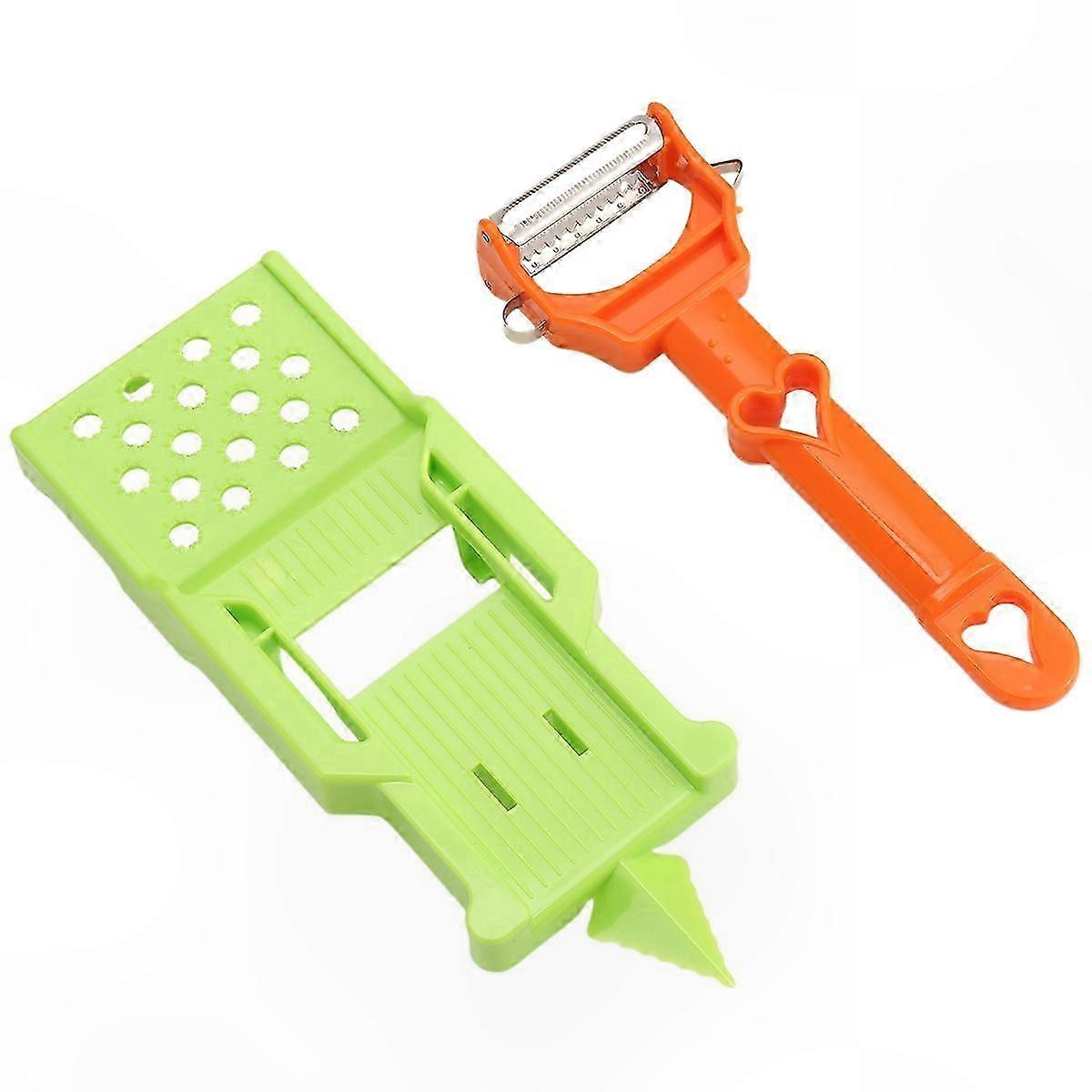 Multi-Purpose Kitchen Peeler Set: Vegetable & Fruit Slicer, Multi-Function Peeler Kit for Home