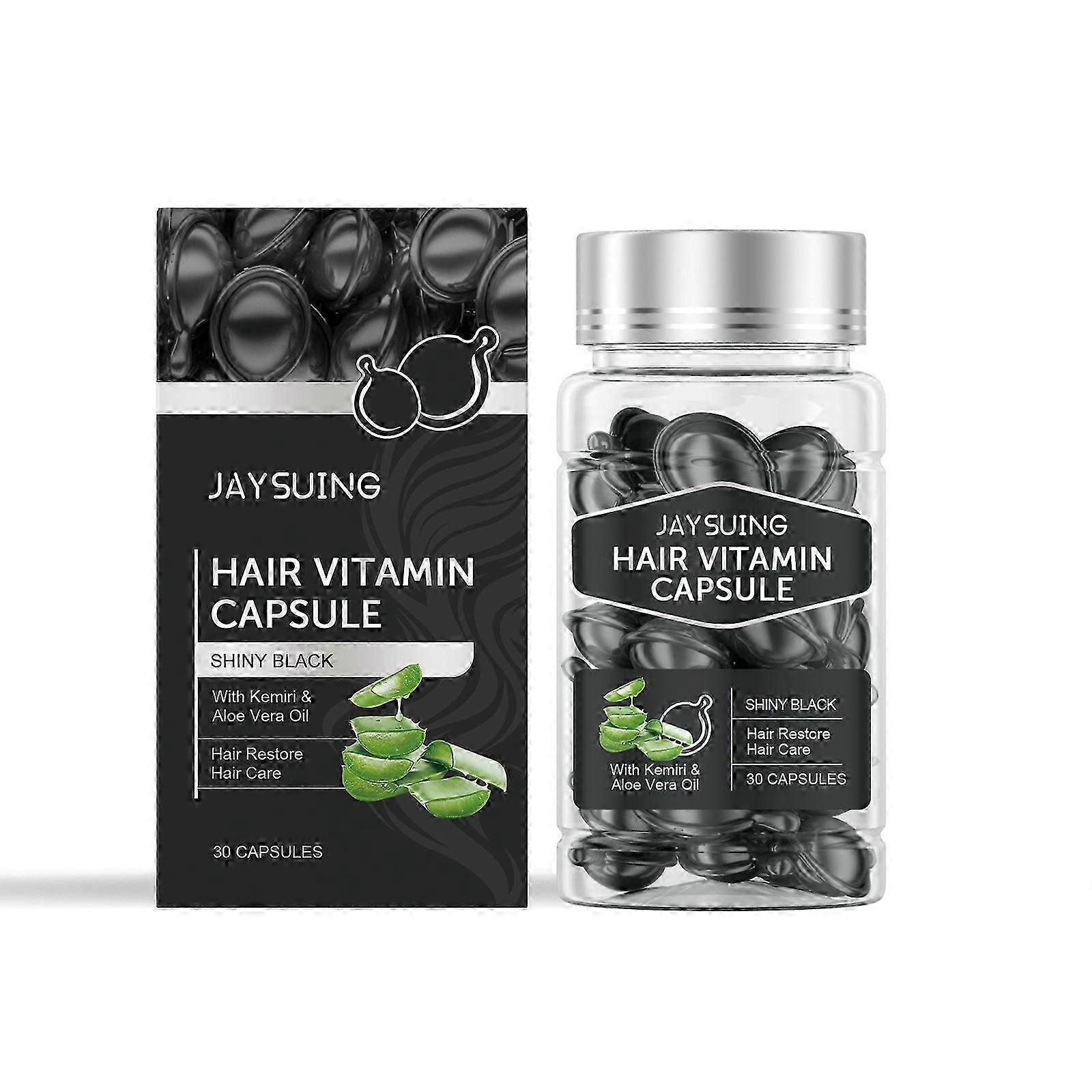 Hair Essential Oil Care Capsule (Black)