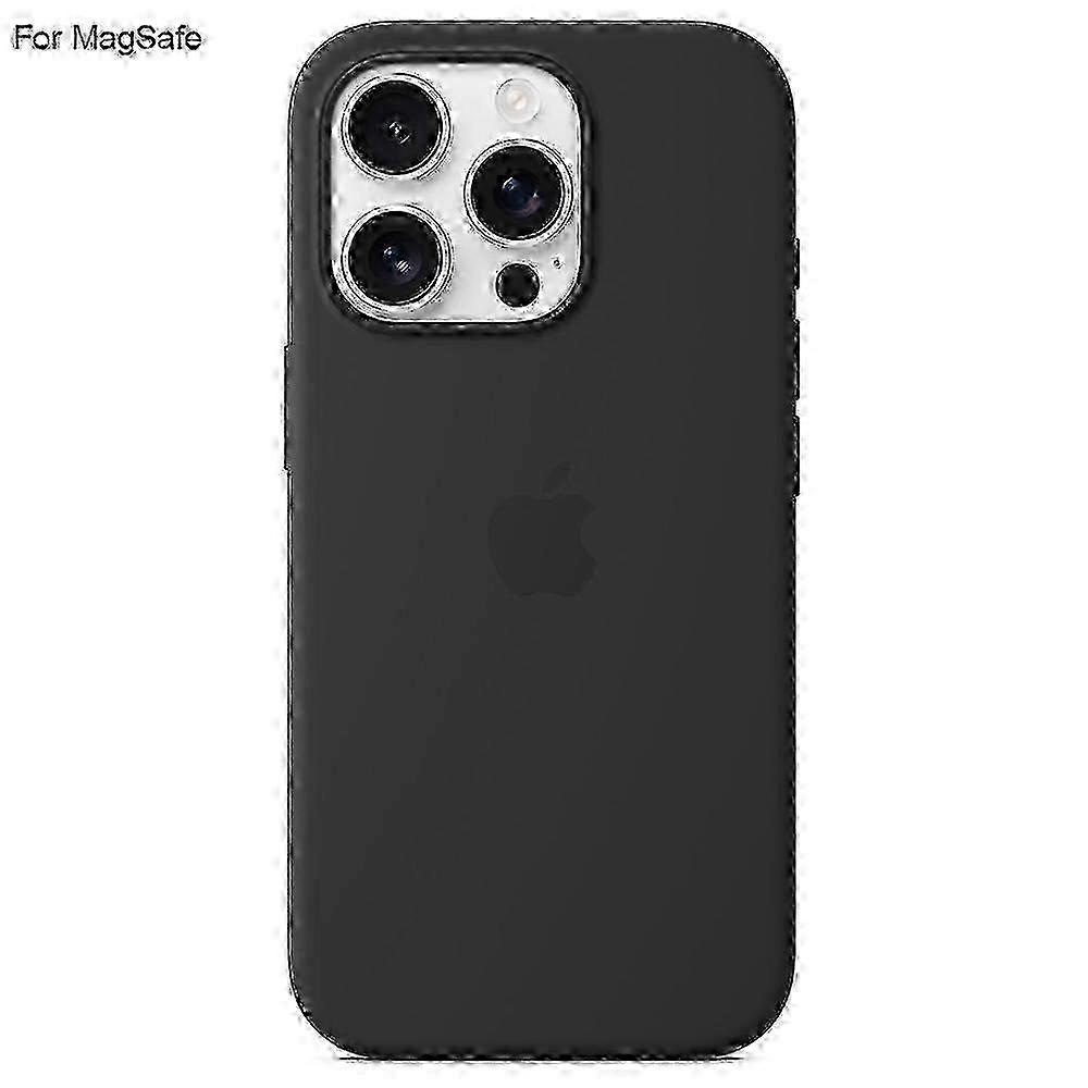 Liquid Silicone Case with MagSafe, Shockproof Protection and Raised Edge Guard for iPhone 16 Pro Max