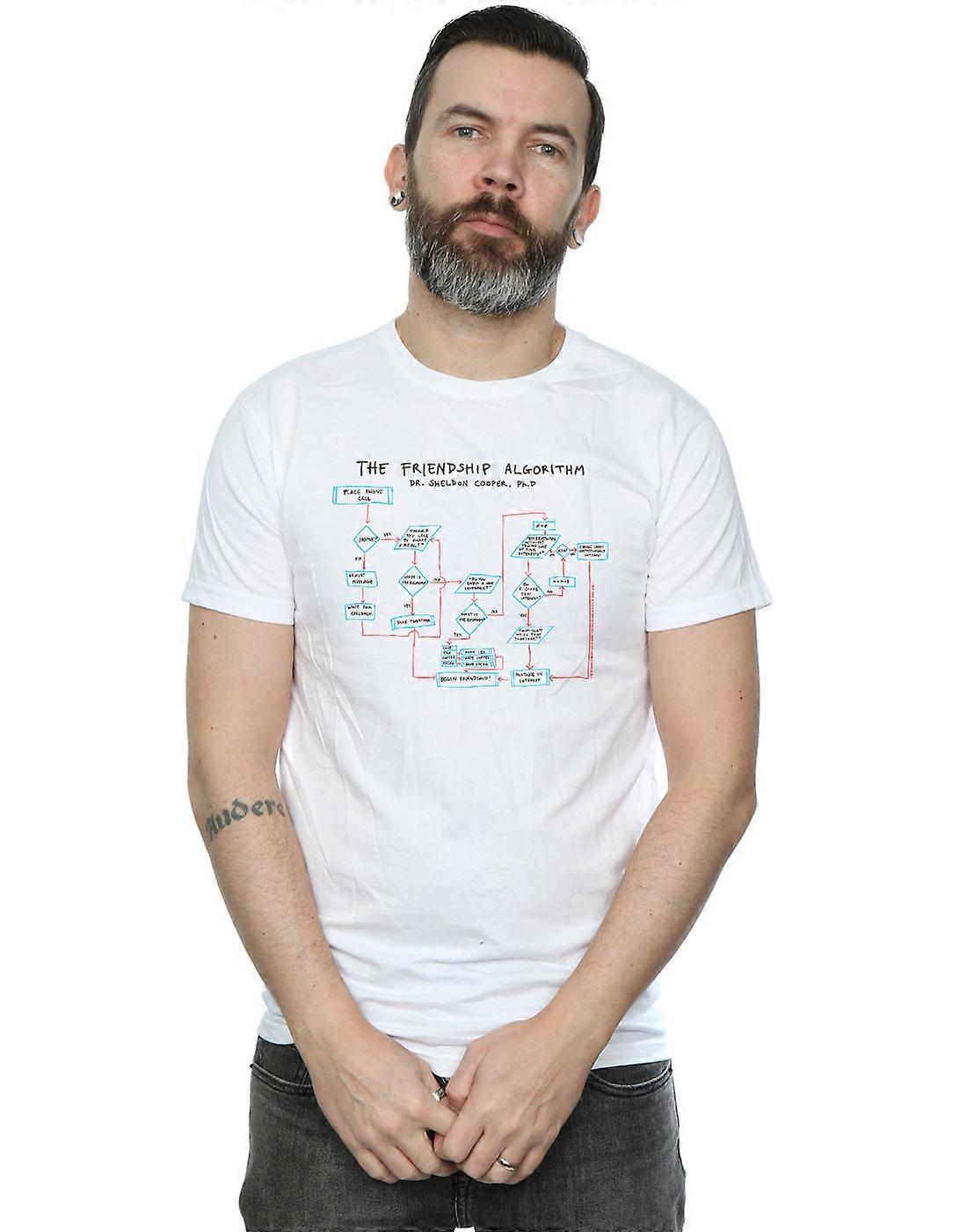 The Big Bang Theory Men's Friendship Algorithm T-Shirt