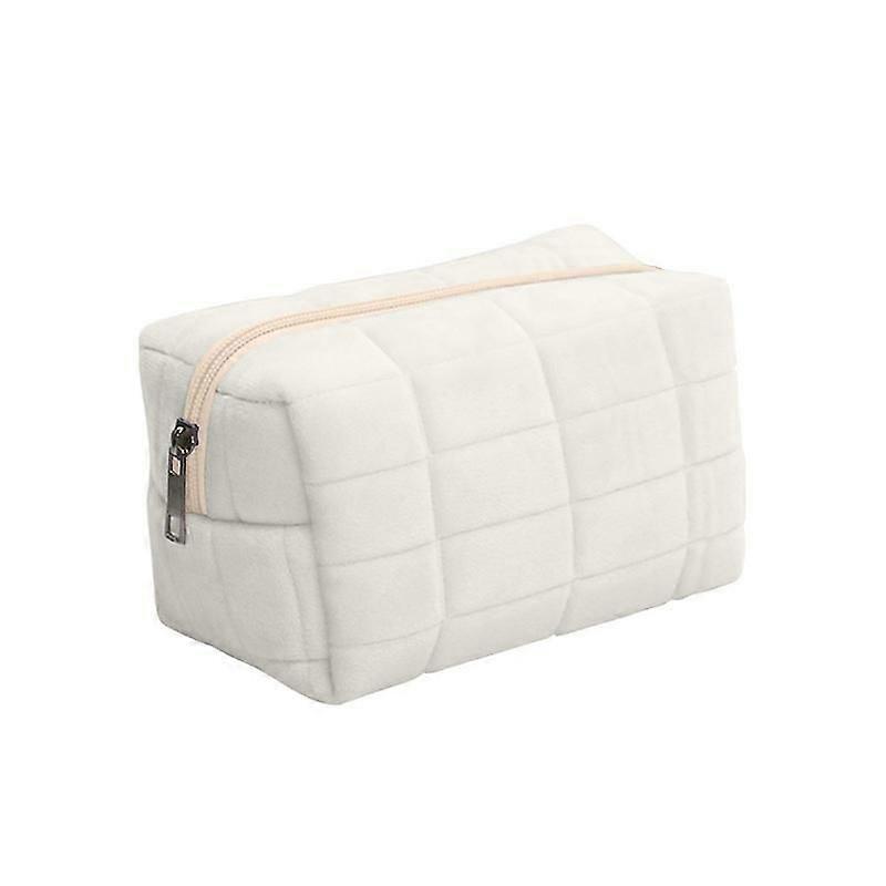 Cute soft canvas pencil case organizer for students