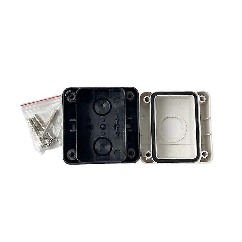 1 Hole 22mm Push Button Switch Box Electrical Control Enclosure Easy Control White Gray Black