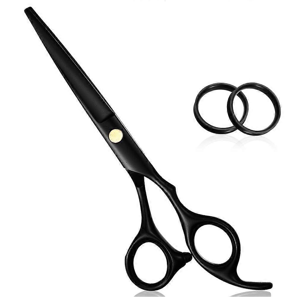 Tesoura de corte de cabelo profissional de 6,7 polegadas em aço inoxidável com cabo ergonômico.