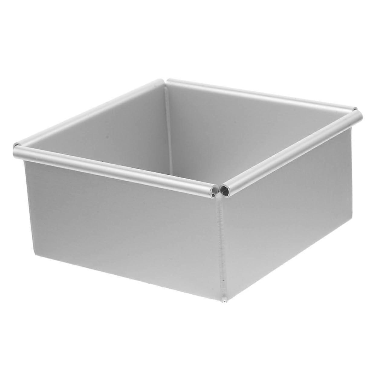 Non Stick Cake Pan Square Aluminum Baking Pan with Removable Bottom Oven Safe Design