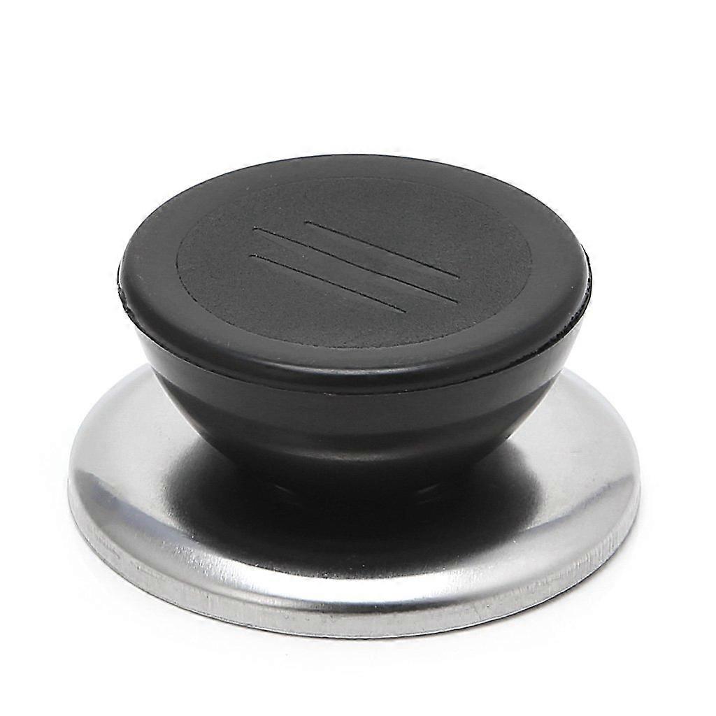 Pot Lid Replacement Knob with Durable Metal Grip, Universal Cookware Lid Handle Screw Mount