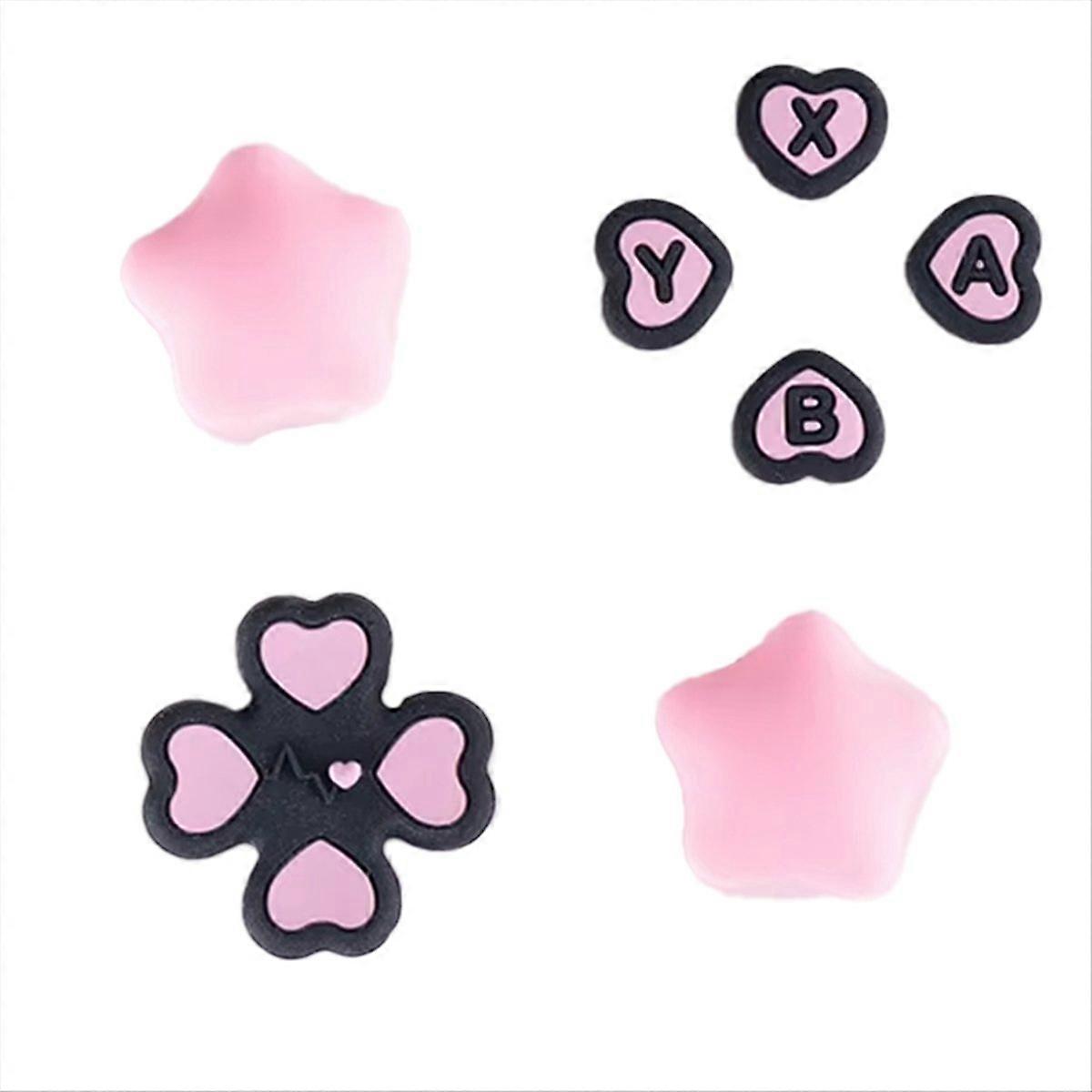 ABXY Key Sticker Skin Case for Thumb Stick,A