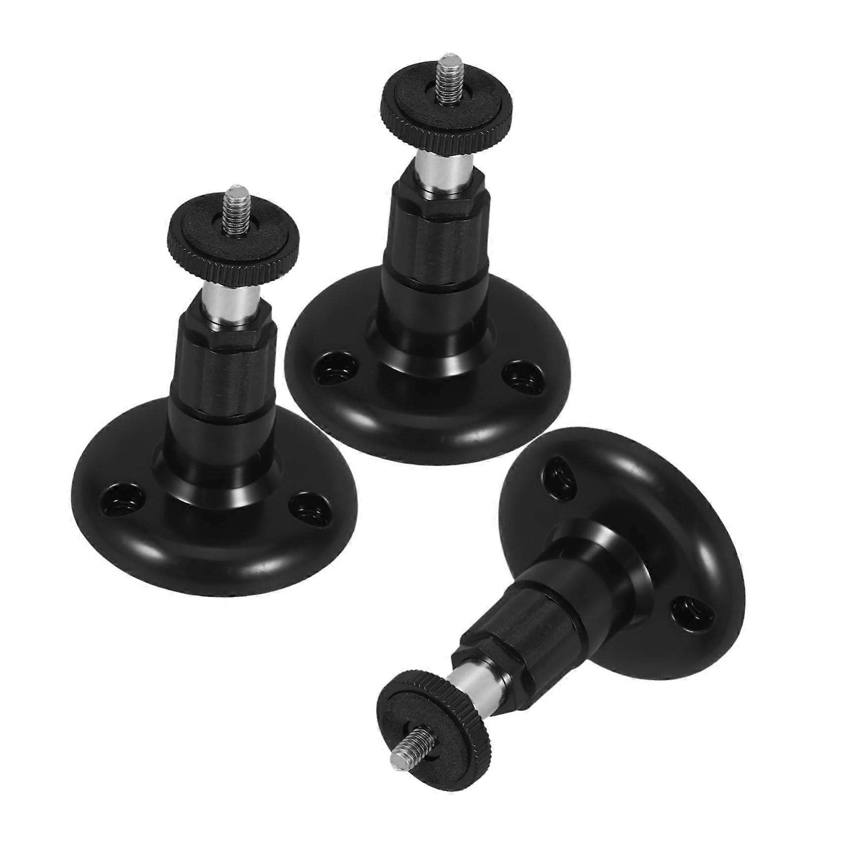 Security Camera Wall Mount Bracket 3 Pack, Adjustable Viewing Angles, Indoor Outdoor CCTV Holder