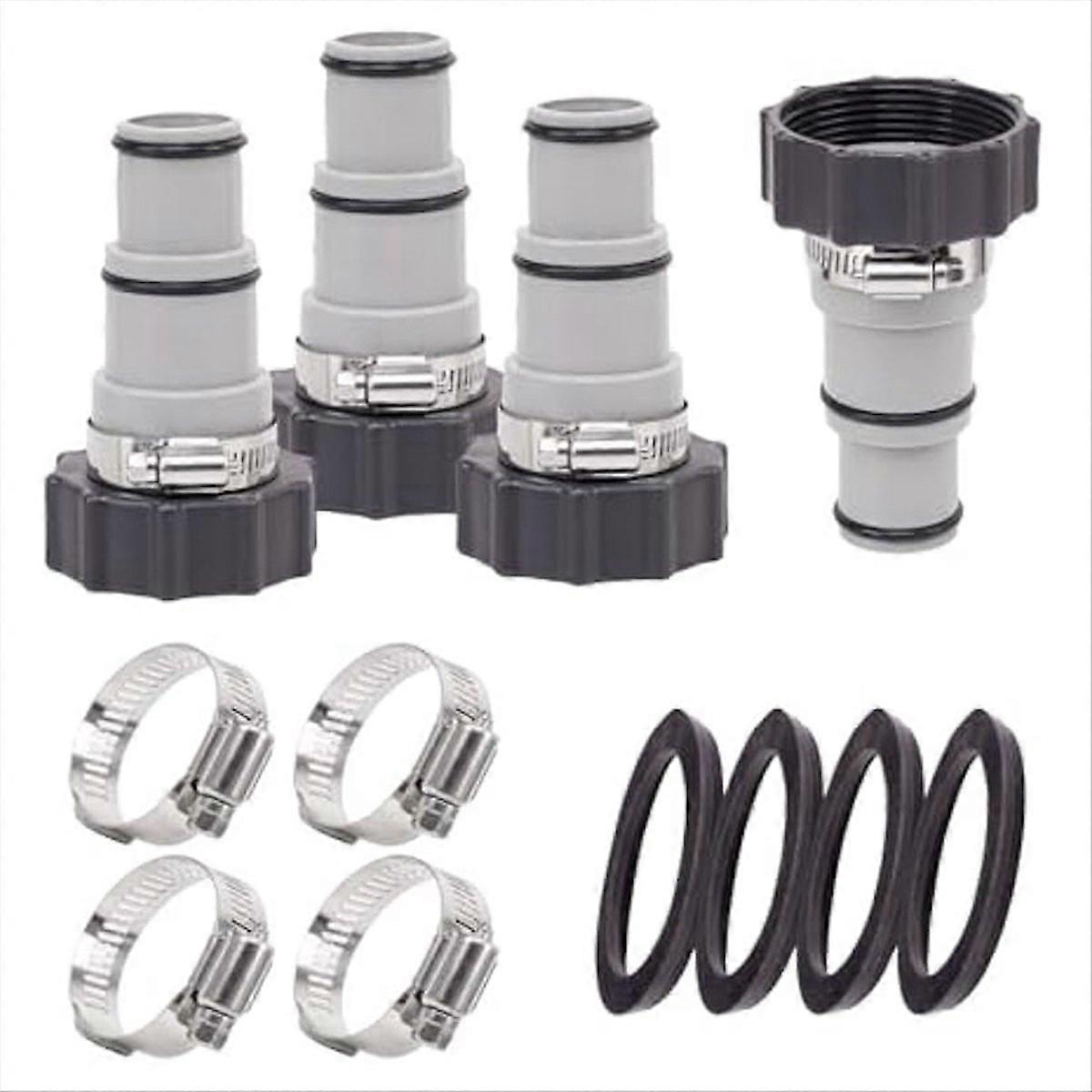 4Pack Pool Hose Adapter,Type A Pool Hose Connector