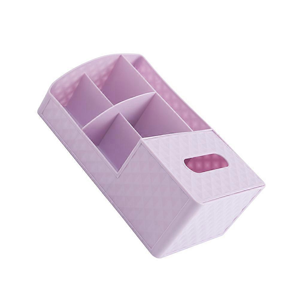 Desktop Storage Case Plastic Multifunctional Cosmetic Brush Holder for