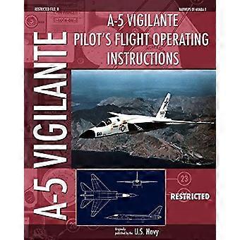 Instrucciones de operación de vuelo del piloto del A-5 Vigilante