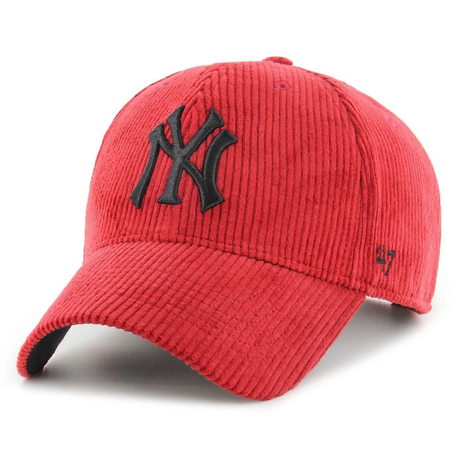 47 Brand Adjustable Thick Cord Cap New York Yankees red
