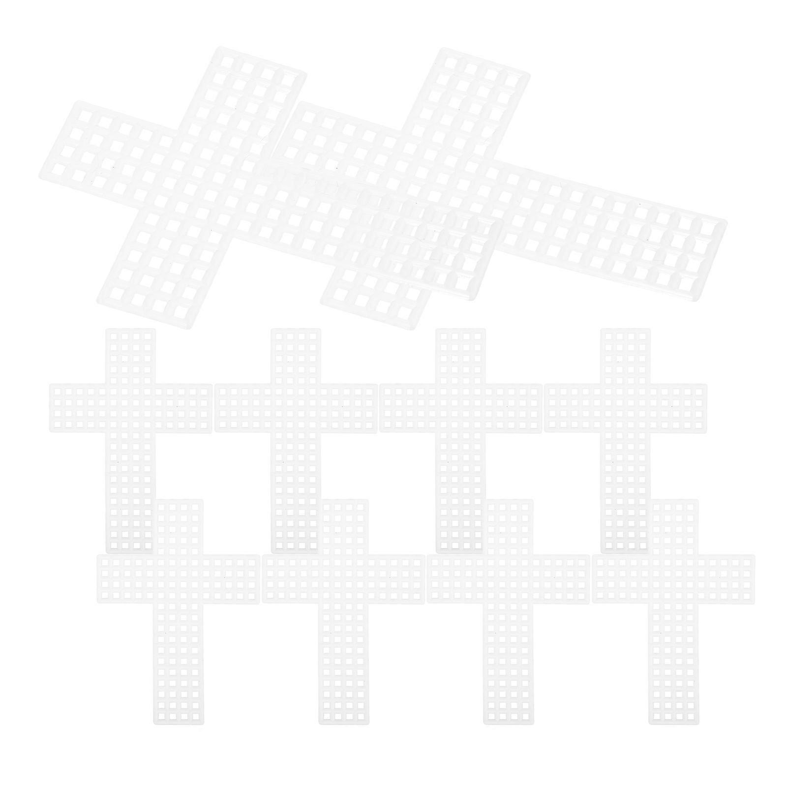 Plastic Mesh Canvas Sheets for Weaving Supplies 20Pcs