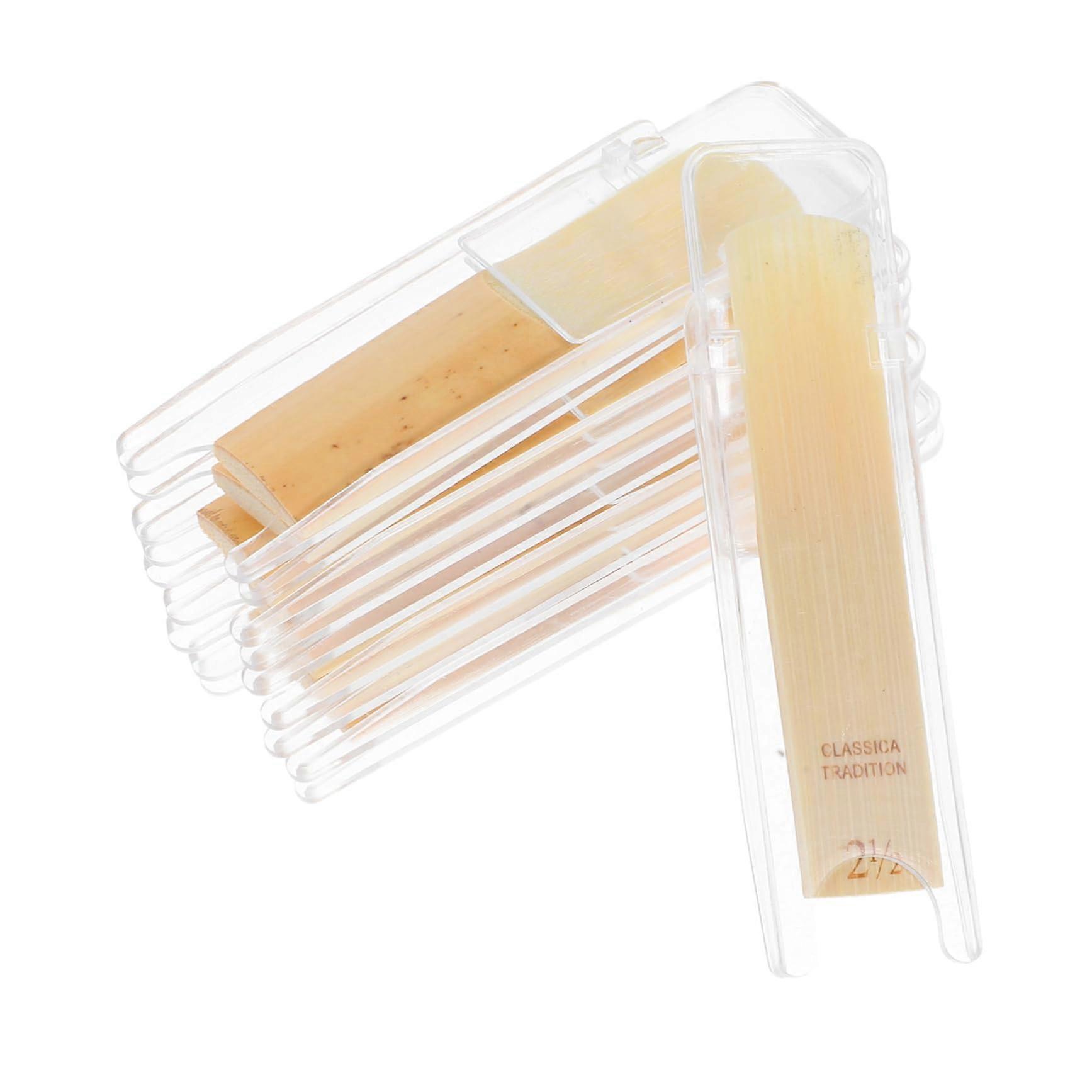 10 Pack Soprano Saxophone Reeds  Durable Construction for Consistent Sound Response