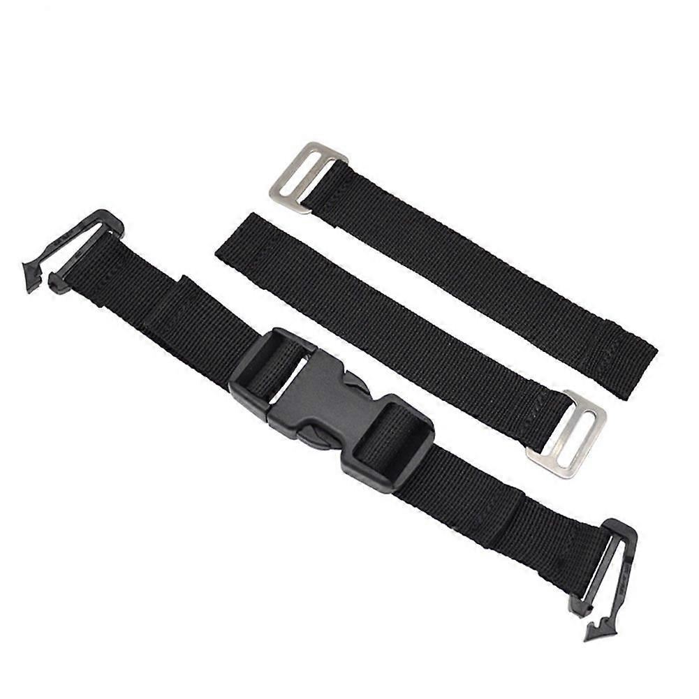 Backmount Fixed Strap Backpack Chest Strap Quick Release Diving Backplate Strap BCD Tank Strap for Underwater Equipment