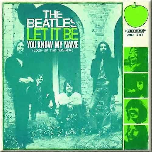 The Beatles Fridge Magnet Let It Be