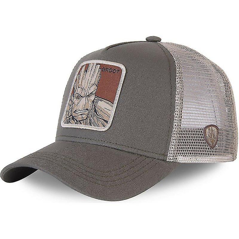 Marvel Superhero Graphic Baseball Cap Cap With Embroidered Mesh Cap-style Ae