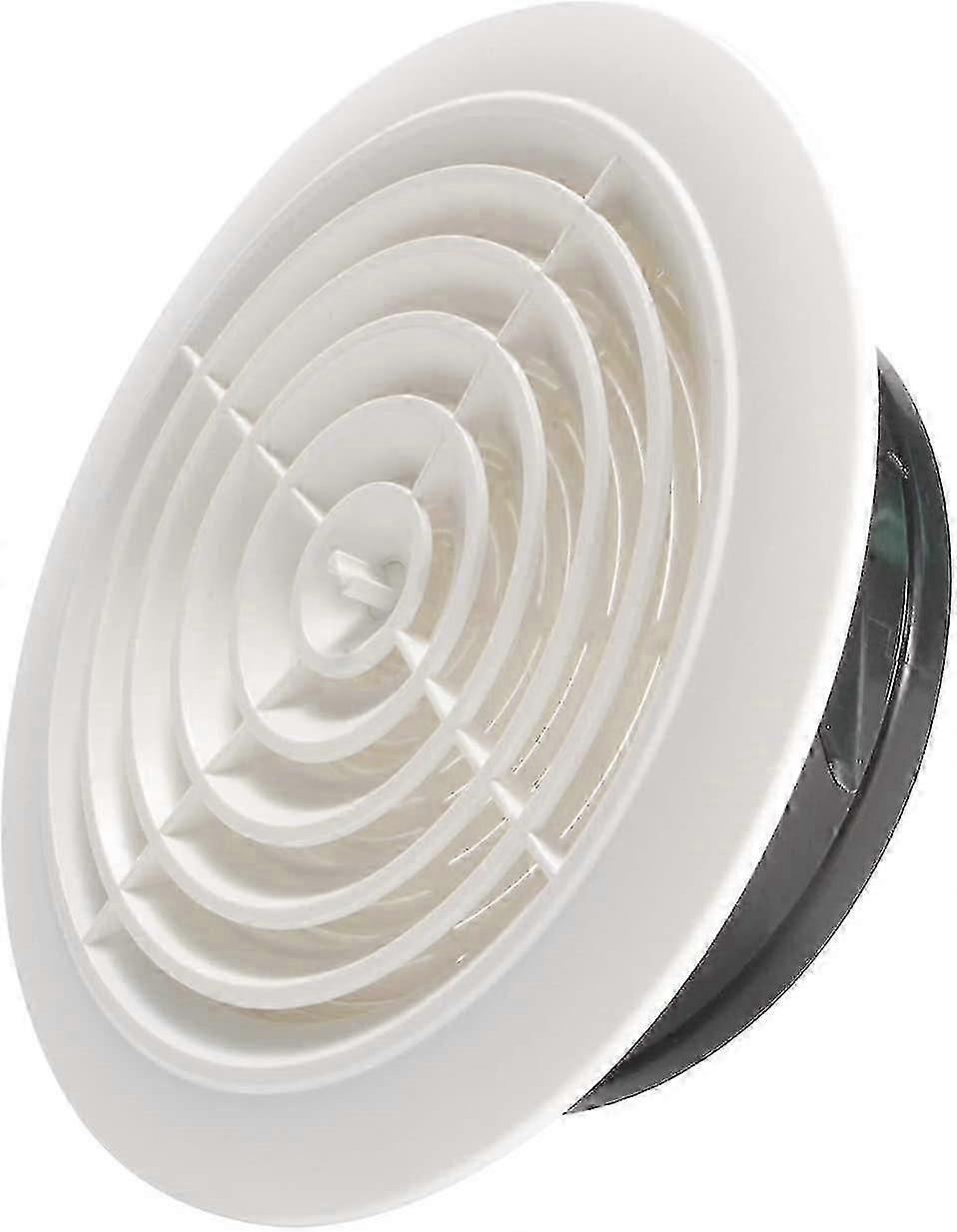 Adjustable Round Air Duct Grille with 200mm Diameter