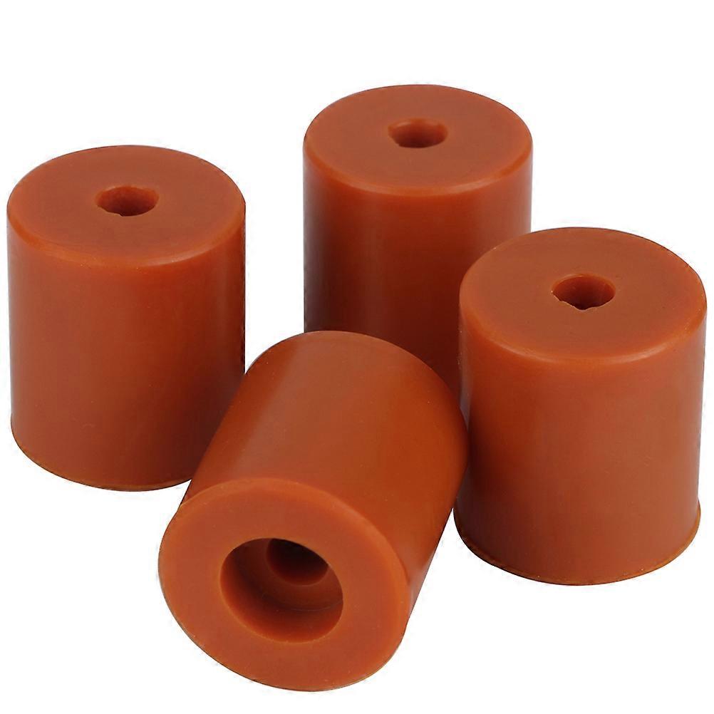 Brown Silicone Leveling Column Components for 3D Printer 4Pcs Buffers