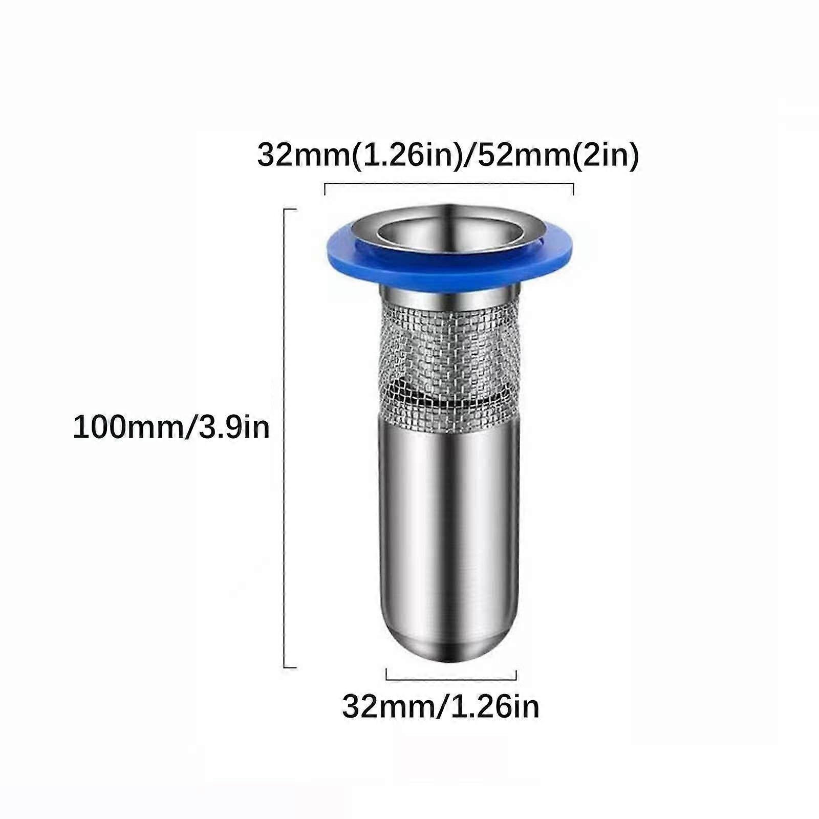 Kitchen Gadgets, Odor Prevention Core Stainless Steel Thickened Inner Core Variable Diameter Ring Plug Small Diameter