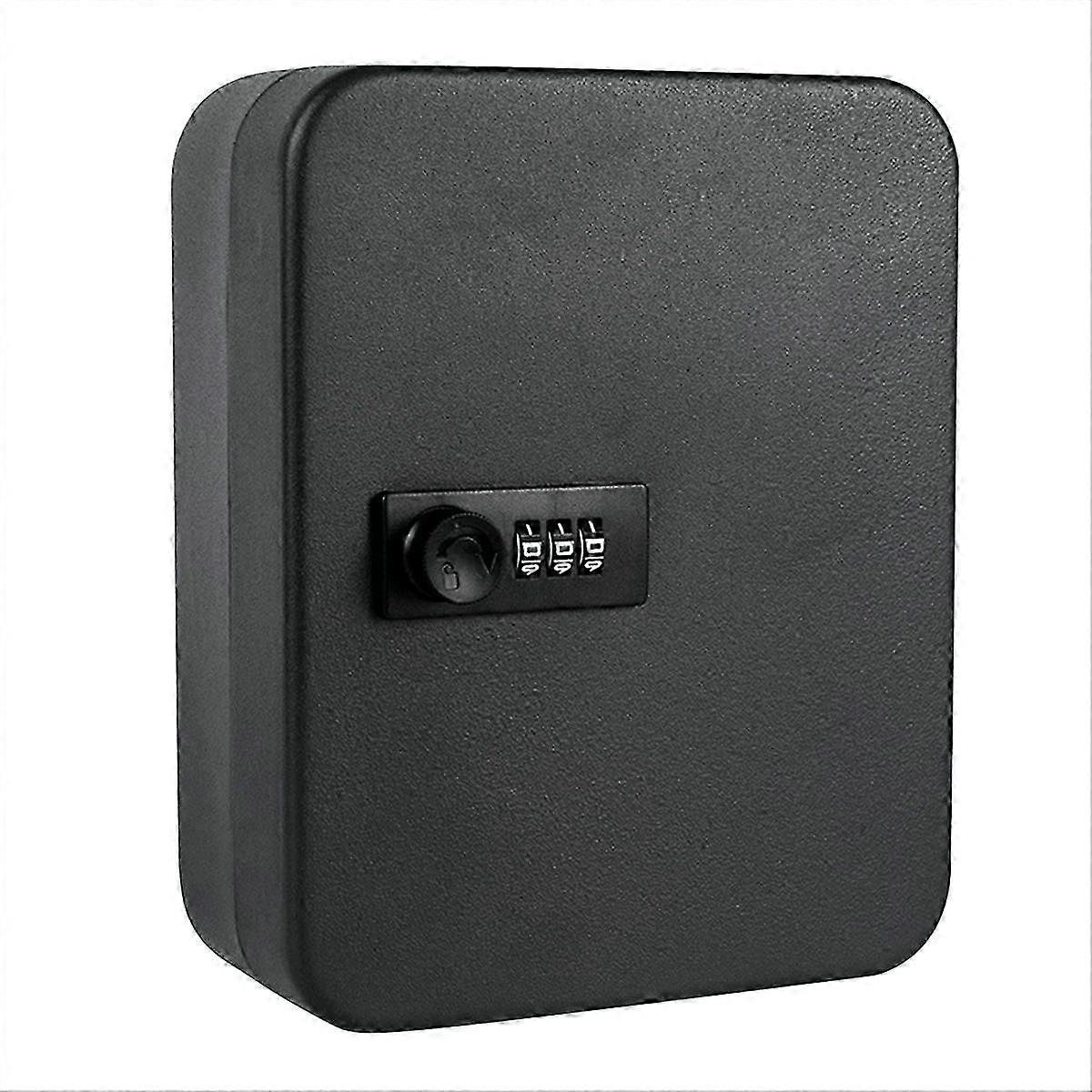 20 Key Hooks Combination Key Cabinet Code Lock Box