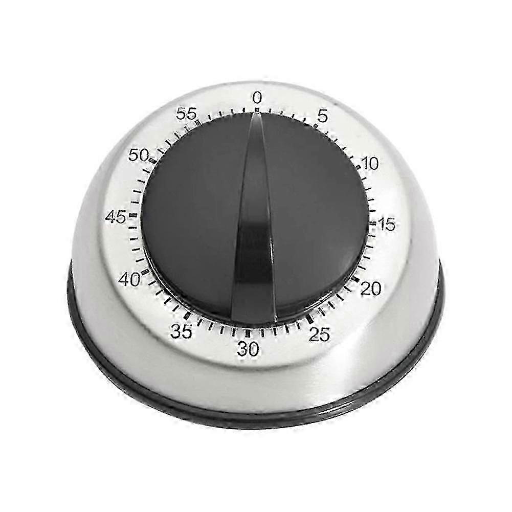 Stainless steel round table mechanical timer fast xm