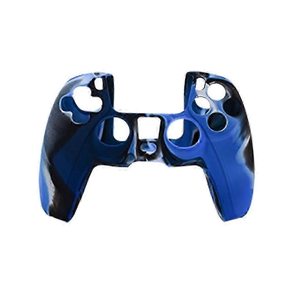 Soft Silicone Protective Case for PS5 Controller-Camouflage Green