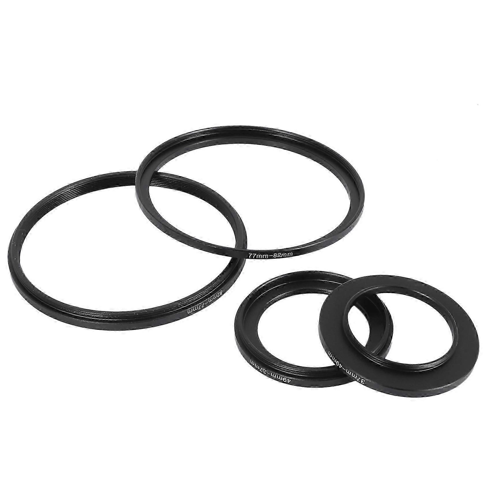 18Pcs Lens Filter Ring Adapter Step Up Down 37-82mm Set For Camera