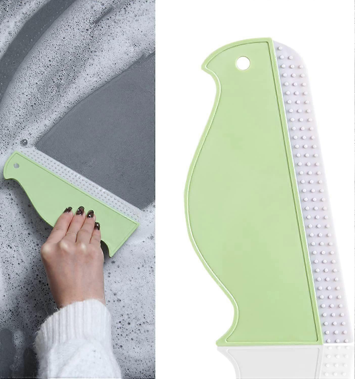 Window Squeegee for Windows Bathroom Tiles Kitchen Car(Green)