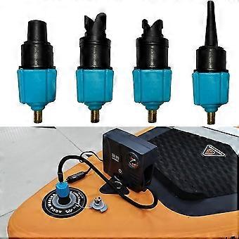 Inflatable Sup Pump Adaptor Compressor Air Valve Converter With 4 Air Valve Nozzles