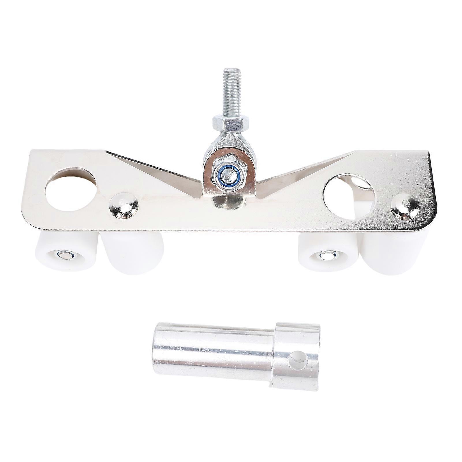 Drywall Inside Corner Bead Roller Stainless Steel Drywall Corner Roller Taping Tool with Threaded Adapter