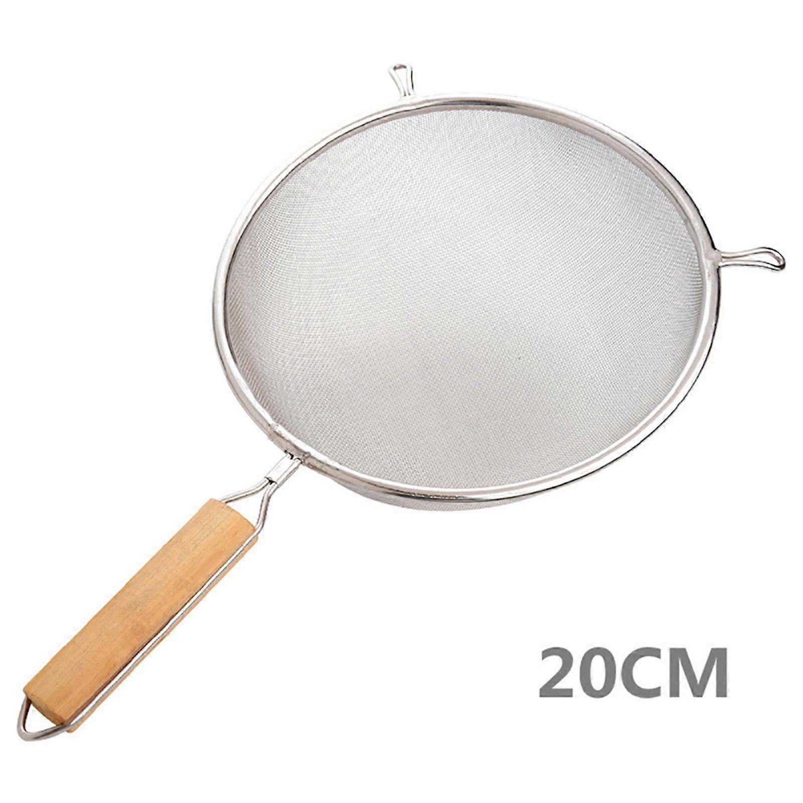 Filter Multi-function Sturdy Stainless Steel Kitchen Oil Durable Strainer for Home