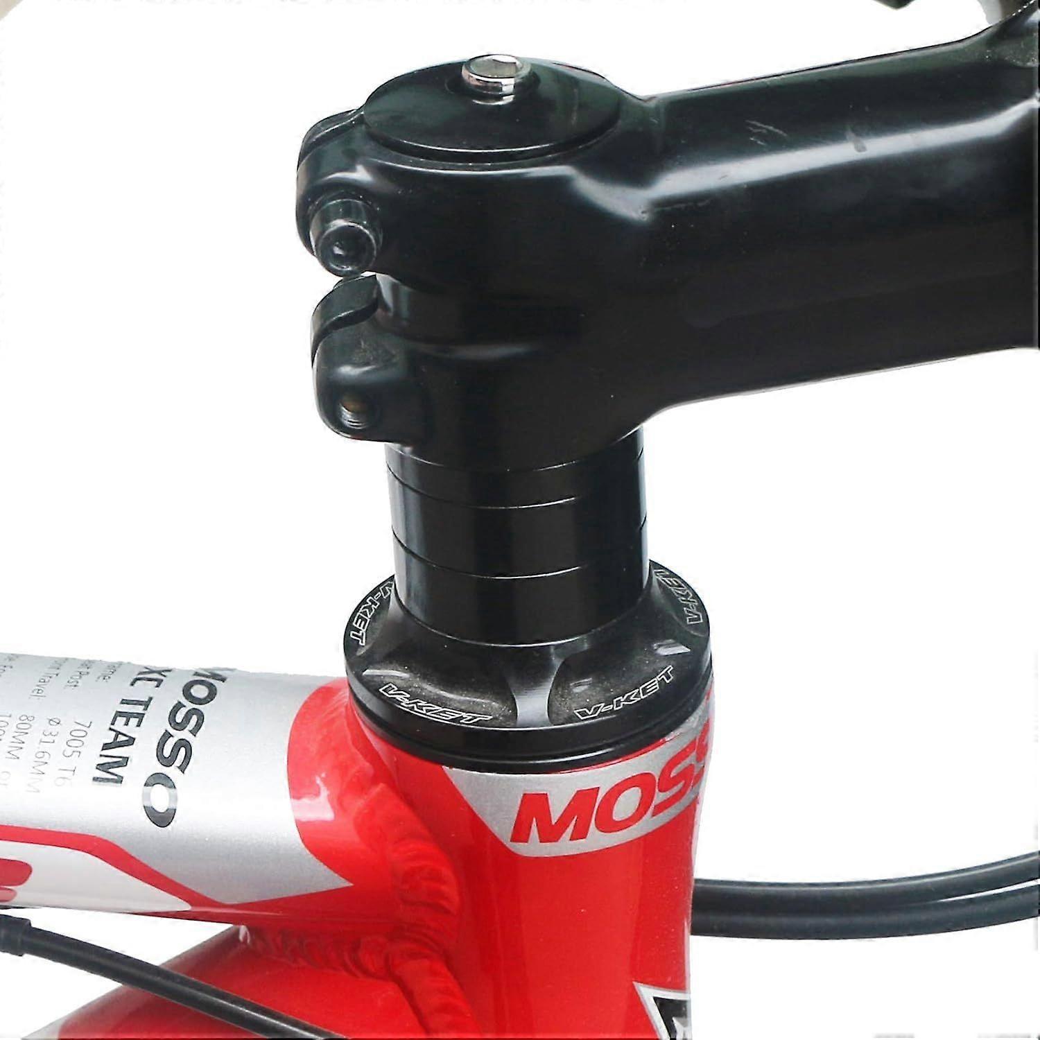 Bicycle Stem Spacer Set - Handlebar Riser Adaptor (1 1/8 Inch)
