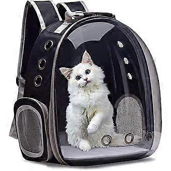 Sac dos de transport pour chat - Sac dos bulle pour animal domestique - Respirant - Approuv par les compagnies ariennes - Petit espace - Pour voyag