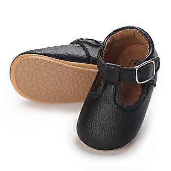 born Baby Shoes Classic Stripe Leather Boy Girl Shoes Multicolor Toddler Rubber Sole Anti-slip First Walkers Infant Moccasins