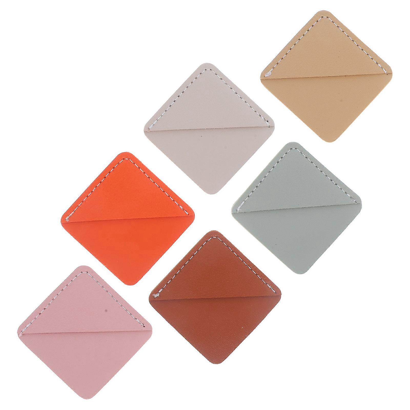 6pcs Students Corner Protector Protecting Bookmark Corner Protect Read Marker Versatile Page Marker