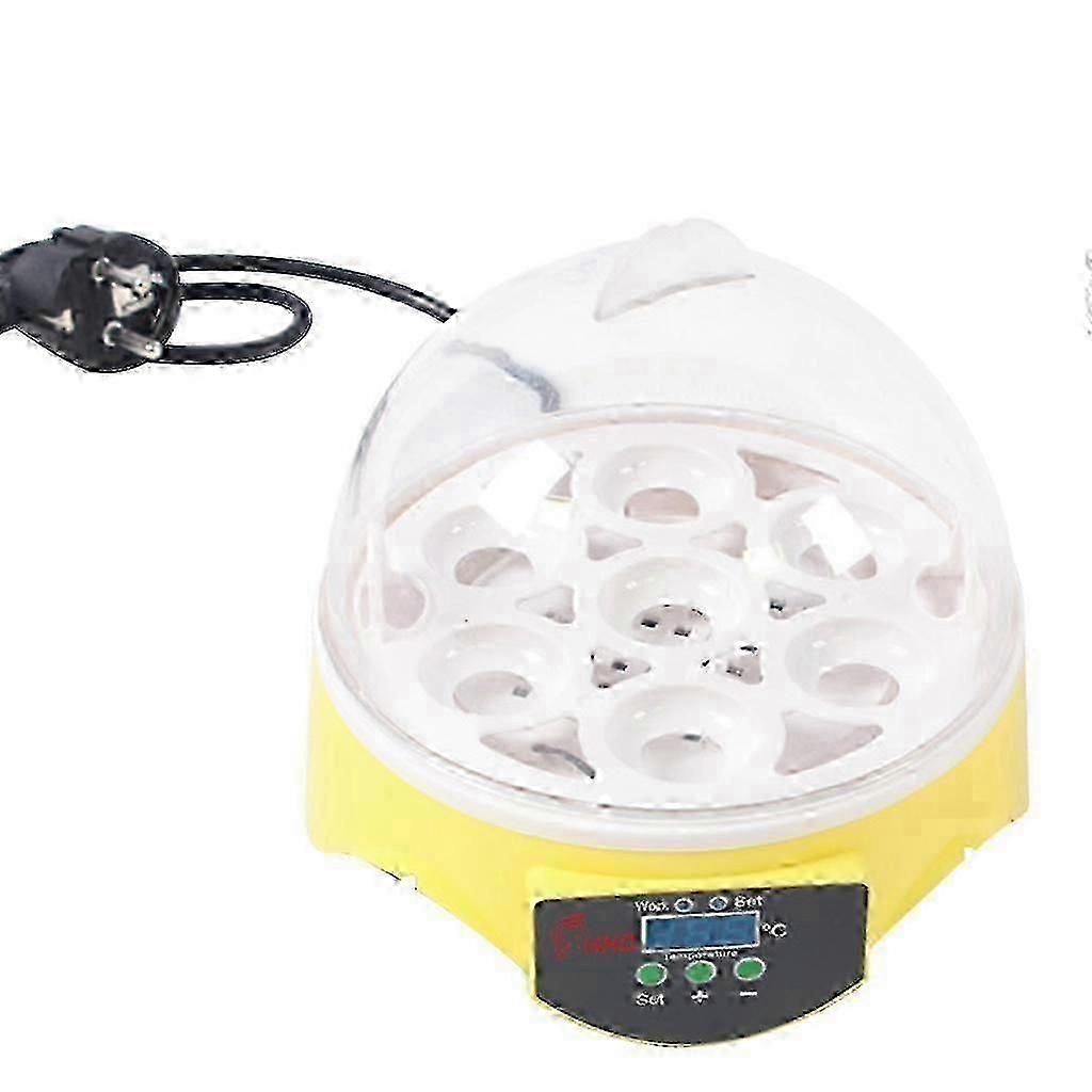 Mini Brooder Tortoise Egg Incubator with Temperature Control Hatcher LED Digital Screen Poultry Chick Hatching Device