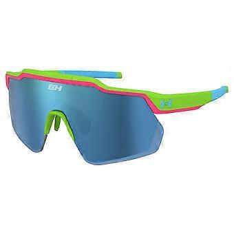 Sunglasses Under Armour UA FLIPPED PRO GREEN PINK/ BLUE MULTILAYER OLEOPHOBIC 99/1/125 Man