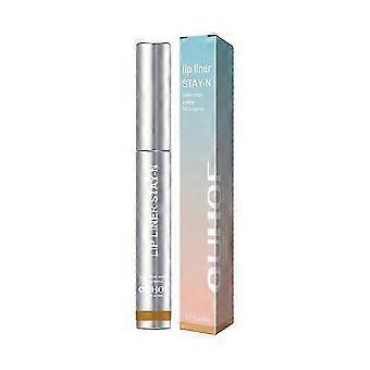 Läppenna Stay N Tattoo Matte Peeling Contour Line Mörkbrun Vattentät Långvarig Fyllig Mjuk Läppglans