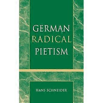 Pietismo Radical Alemão - Hans Schneider - Brochura - Livro em Inglês - História