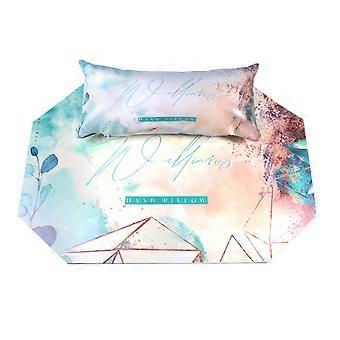 Manicure Hand Pillow Nail Art Tool for Home Use 1Set with Mat