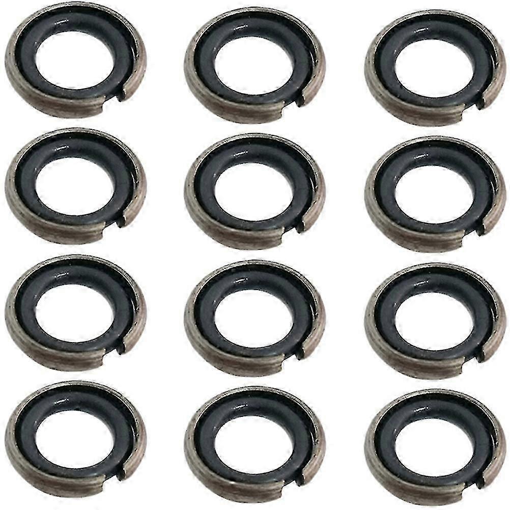 12 Sets Impact Wrenches Retaining Ring Drive Socket Retainer Ring Rubber O-rings-Yvan