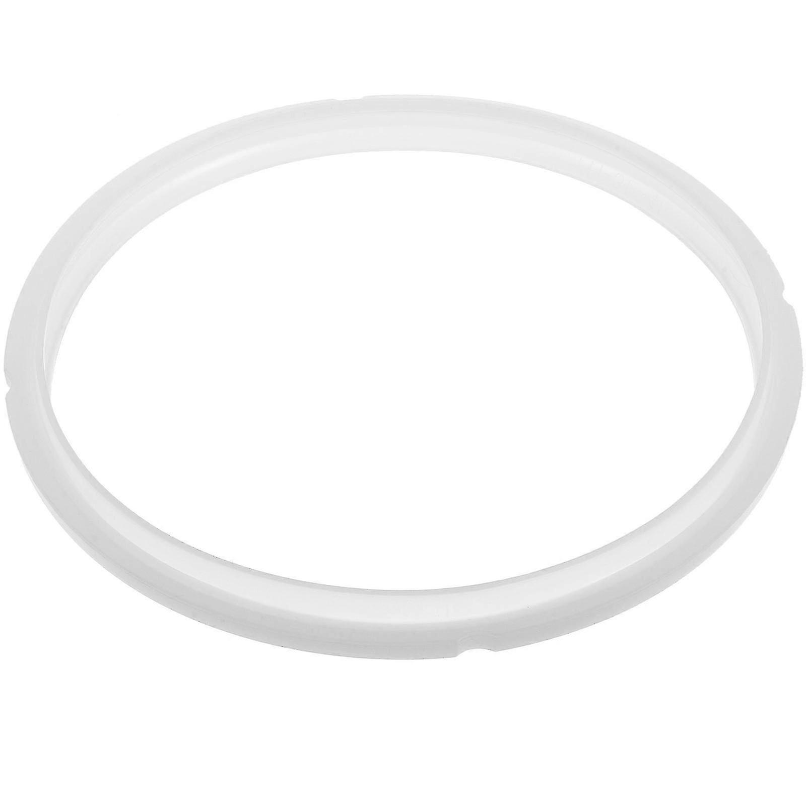 White Silicone Pressure Cooker Sealing Ring for Efficient Cooking 1Set Replacement