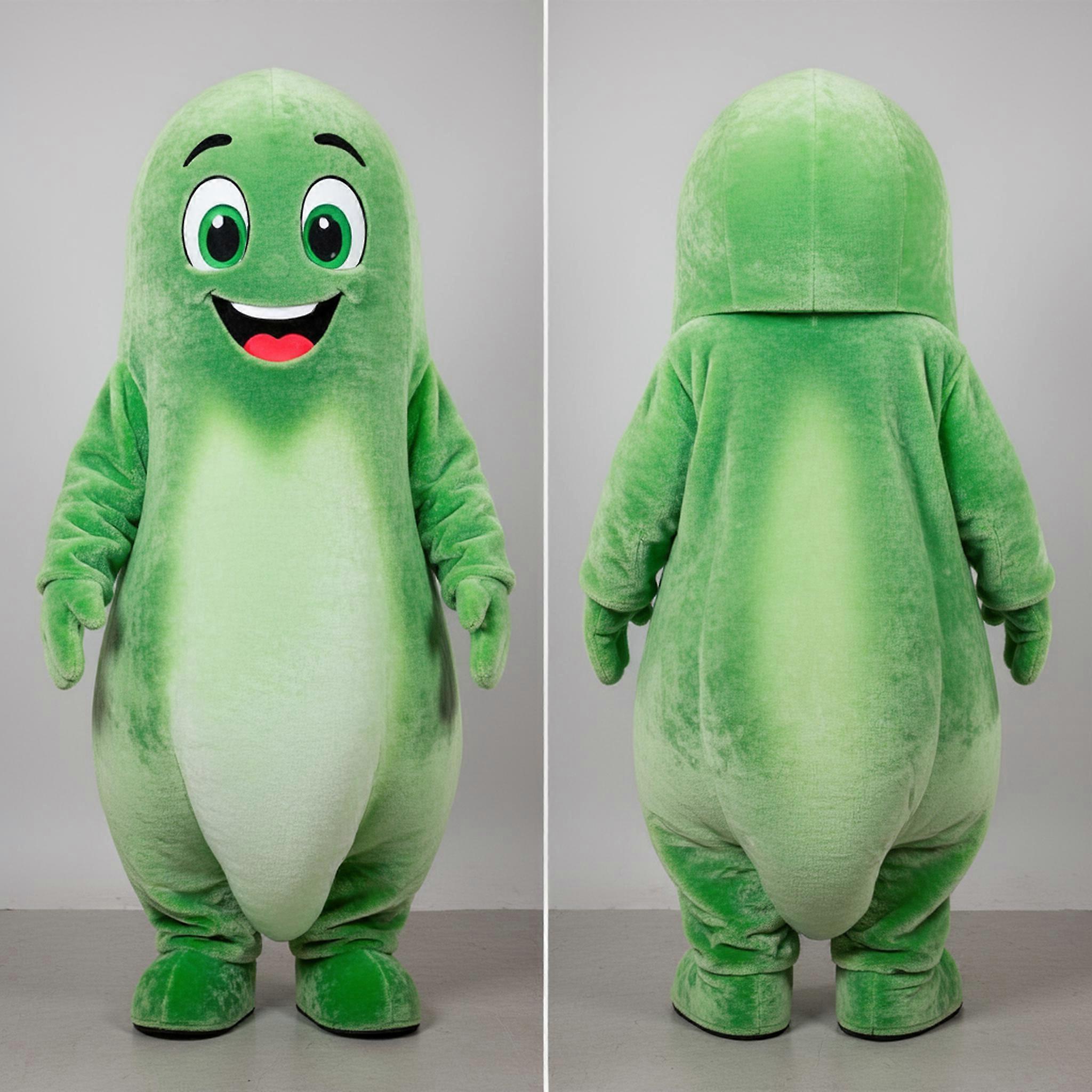 MASTICOT Emerald Velvety Ghost Mascot