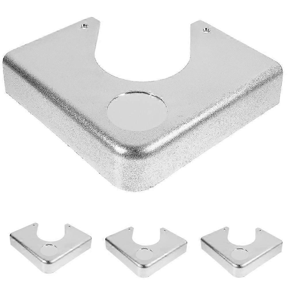 4pcs Billiard Table Corner Plate Billiard Pool Table Corner Pool Table Metal Corner