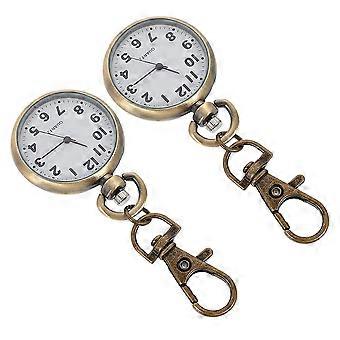 Llavero con reloj de bolsillo Golden Nurse para una hora precisa (juego de 4 piezas)