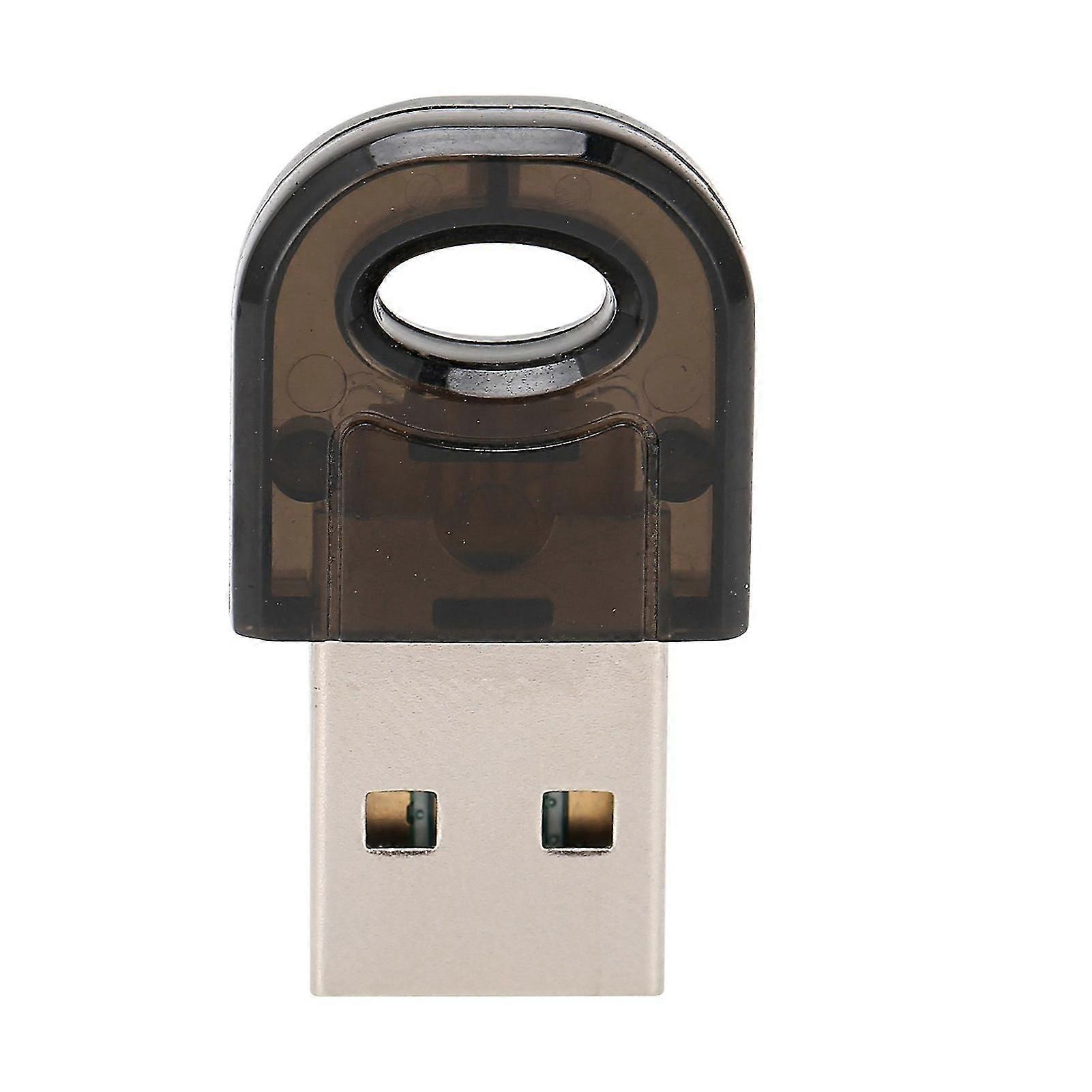 Bluetooth Adapter Version 5.0 USB 3Mbps Imported Chip RTL8761B Black with CD for Computer