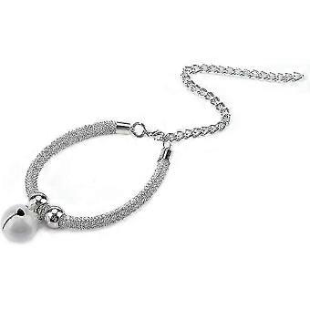 Haustier Zubehör Abnehmbares Katze Glockenhalsband mit Glocke (weiß) 1 Stück